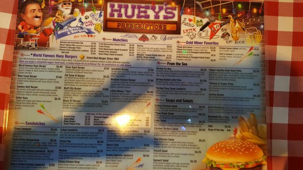 Menu photo 7 Huey's Cordova Cordova, TN