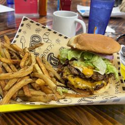 The best breakfast burger around. The best breakfast burger around.