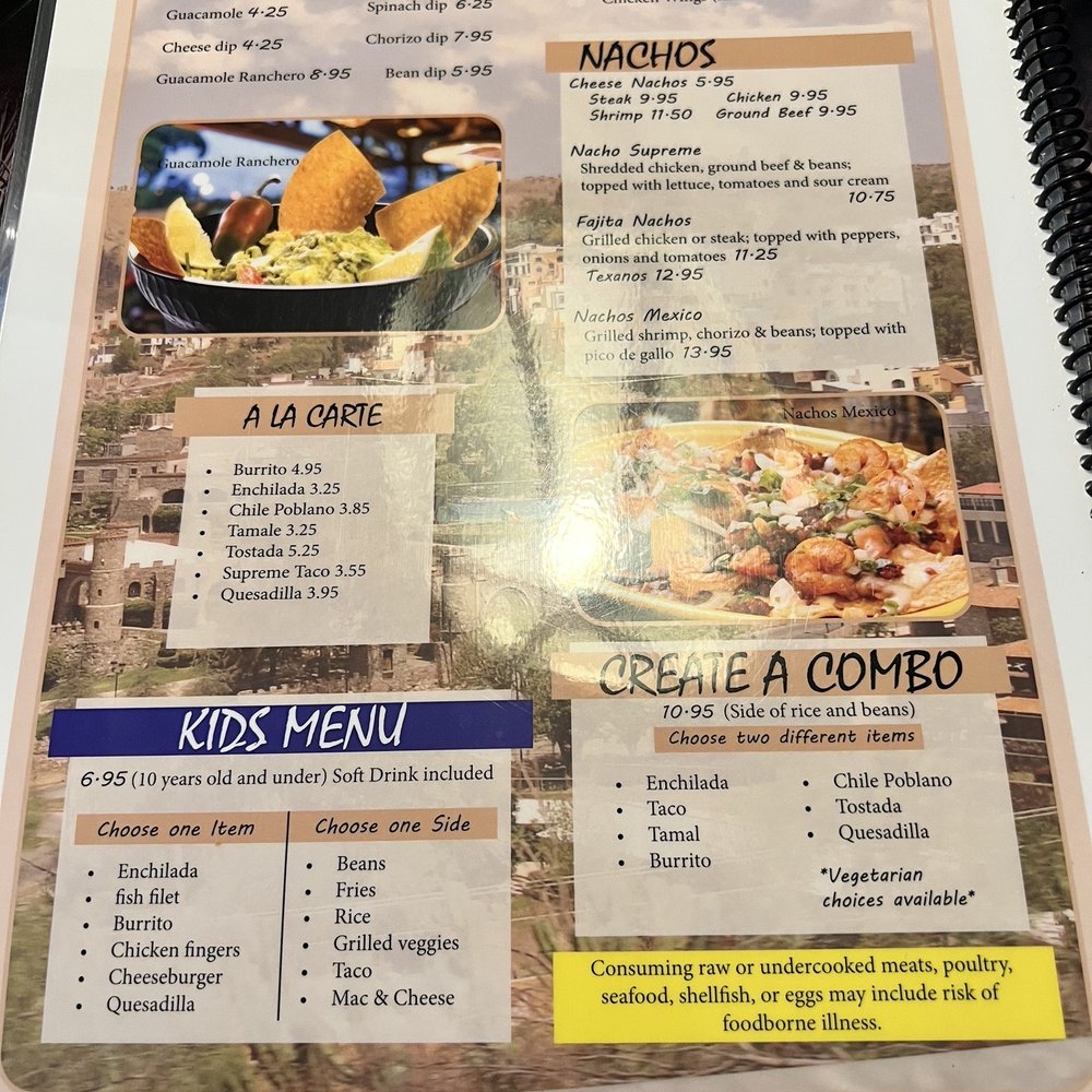 Mexico Restaurant - 04MAR2023 Starters menu - Mexican Near Me - Greensboro, North Carolina Mexico Restaurant - 04MAR2023 Starters menu - Mexican Near Me - Greensboro, North Carolina
