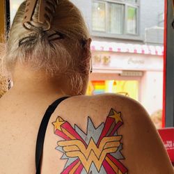 Skin City Tattoo - Had a great time. This photo is same day. It looks even better now.