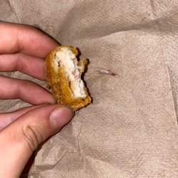 McDonald's - I am disappointed a done really. mfs just don't care about they job no more i'm scared to even finnish the rest and i bought 40 nuggets