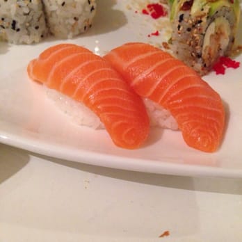Friends Sushi - Salmon nigiri - Sushi Bars Near Me - Chicago, Illinois