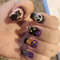 Grand LV Nails & Spa - Amazing Halloween nails by Hanna