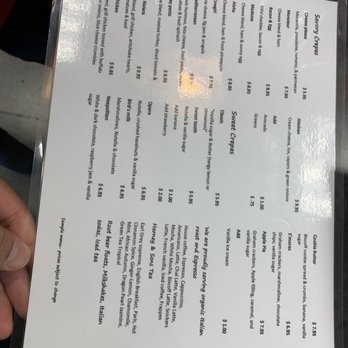 Kaffe Crepe - Menu - Creperies Near Me - Reno, Nevada Kaffe Crepe - Menu - Creperies Near Me - Reno, Nevada