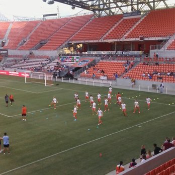BBVA Stadium - The Houston Dash warming up. - Stadiums & Arenas Near Me - Houston, Texas BBVA Stadium - The Houston Dash warming up. - Stadiums & Arenas Near Me - Houston, Texas