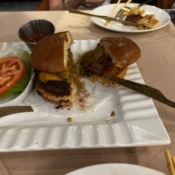 Mito - Wagyu Beef Burger. It taste awful. I just had one bite and noway I can take it. - Japanese Near Me - Bayside, New York