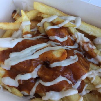 Mos Burger - Loaded fries with meat sauce, parmie and cheese - Burgers Near Me - Surfers Paradise, QLD