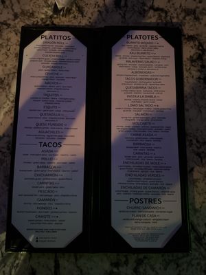 Menu photo 2 Kalaveras Rancho Cucamonga, CA