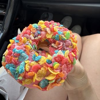 The Donut Shop - fruity pebble donut - Donuts Near Me - Lockport, Illinois