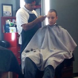 So much seriousness !! :) my hubby was due for a haircut !