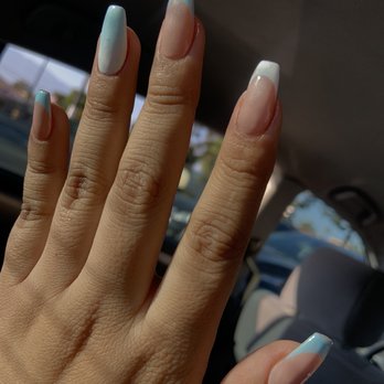 Ya Ya Nail Spa - Probably the best blue summer nails I've had so far!! - Nail Salons Near Me - Ontario, California Ya Ya Nail Spa - Probably the best blue summer nails I've had so far!! - Nail Salons Near Me - Ontario, California