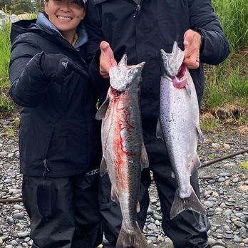 Kenai Riverbend Resort - 1st catch of the day. - Boating Near Me - Kenai, Alaska Kenai Riverbend Resort - 1st catch of the day. - Boating Near Me - Kenai, Alaska