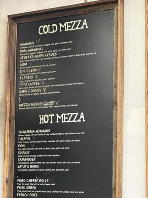 Menu photo 6 Mezzaterranean Rancho Cucamonga, CA
