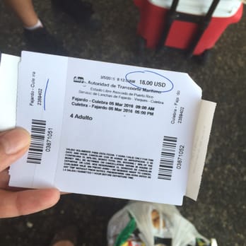 Terminal de Lanchas - Got our tickets!!! - Local Flavor Near Me - Fajardo, Puerto Rico