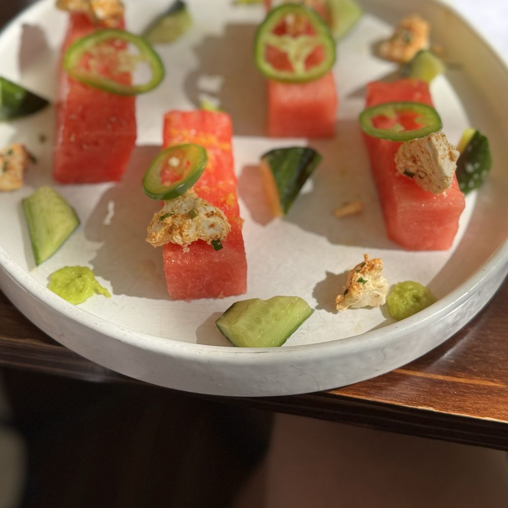 Watermelon salad Watermelon salad