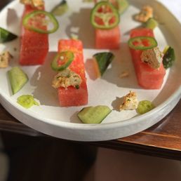Watermelon salad