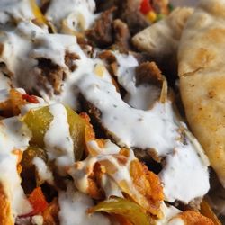 Sultan Darbar Afghan Cuisine & Market - Gyro plate with chicken and beef