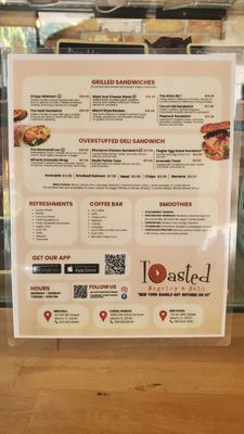 Menu photo 2 Toasted Bagelry & Deli Miami, FL Menu photo 2 Toasted Bagelry & Deli Miami, FL