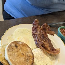 Norma's Cafe - Eggs bacon