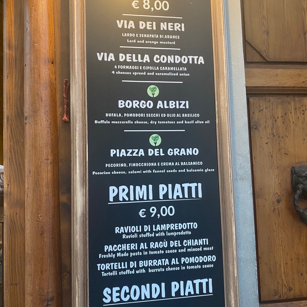 Menu outside Menu outside