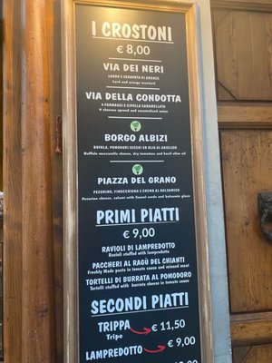 Menu photo 2 Budellino Florence, FI