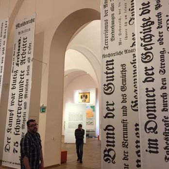 Heeresgeschichtliches Museum - Banners with many military telegrams and phrases - Museums Near Me - Vienna, 9