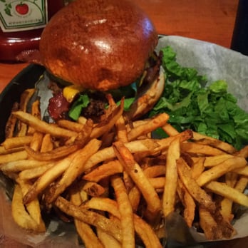 Farren's - Bacon cheese burger with fries - Tacos Near Me - Champaign, Illinois Farren's - Bacon cheese burger with fries - Tacos Near Me - Champaign, Illinois