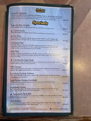 Menu photo 3 Cafe Maya Wappingers Falls, NY