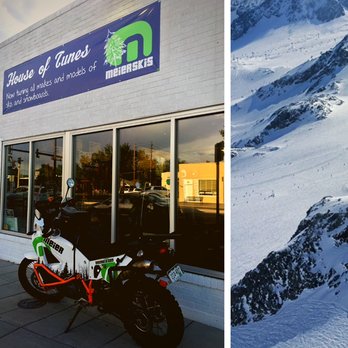 Meier Skis - Yes, we put a ski rack on a motorcycle. It's really fun. - Outdoor Gear Near Me - Denver, Colorado Meier Skis - Yes, we put a ski rack on a motorcycle. It's really fun. - Outdoor Gear Near Me - Denver, Colorado