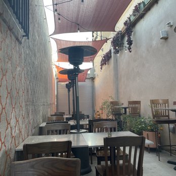 Mazal - Outside seating with heat lamps - Wine Bars Near Me - Los Angeles, California Mazal - Outside seating with heat lamps - Wine Bars Near Me - Los Angeles, California
