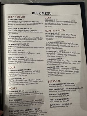 Menu photo 2 Draft + Table Argenta North Little Rock, AR