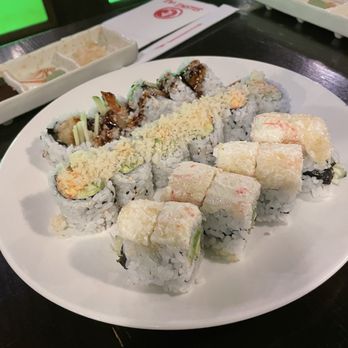 Sushi Ai - All you can eat sushi - 3 different rolls (Snow White is the one with the white top) - Japanese Near Me - Saint Louis, Missouri Sushi Ai - All you can eat sushi - 3 different rolls (Snow White is the one with the white top) - Japanese Near Me - Saint Louis, Missouri