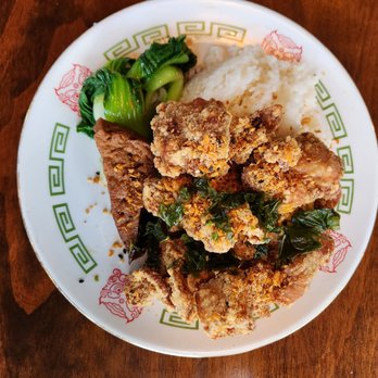 Fooki - Boom Boom Chicken Plate - Bubble Tea Near Me - Aiea, Hawaii