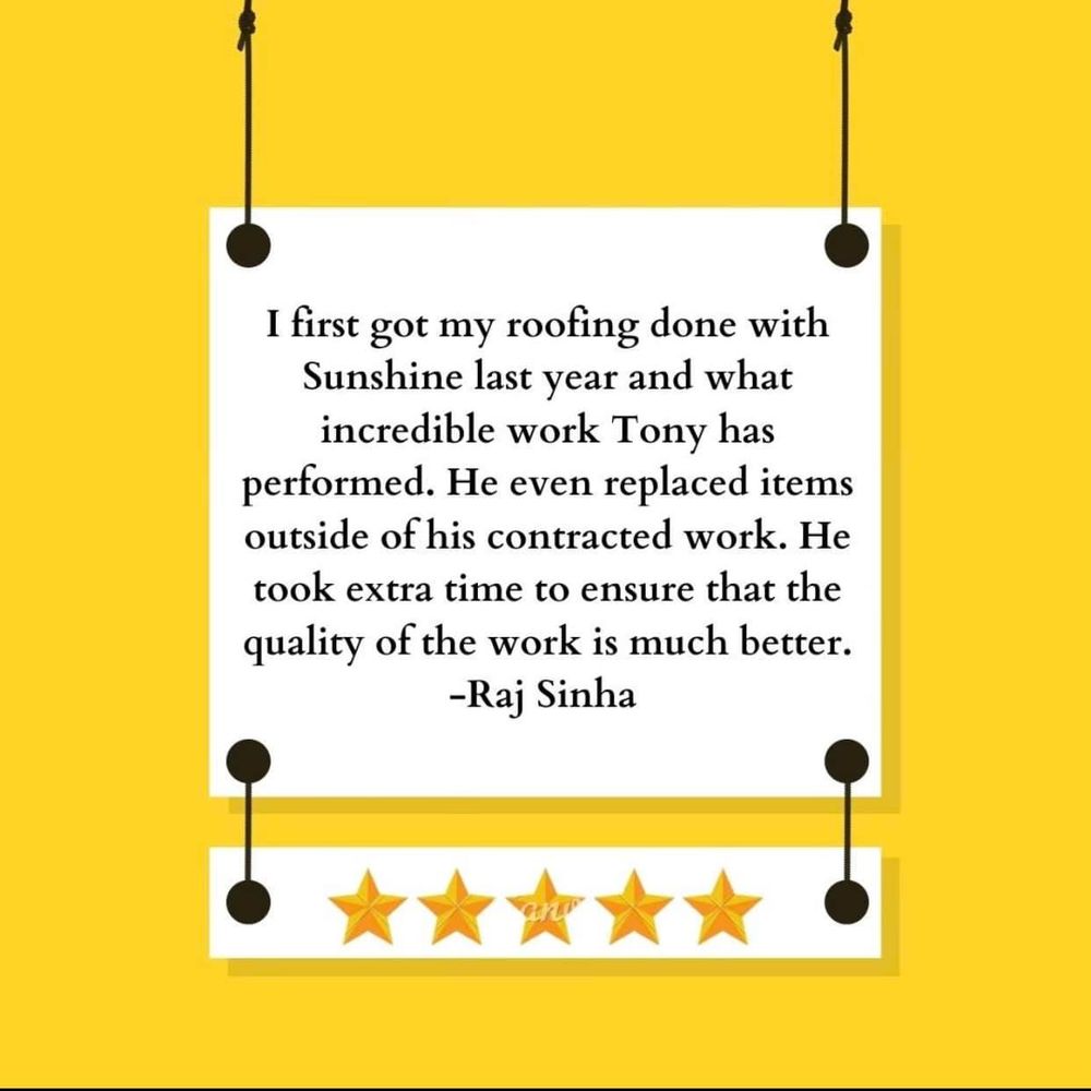 Slide of Sunshine Roofing & Remodeling
