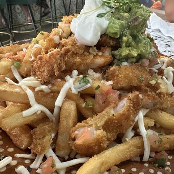 Blue Agave Bar & Grill - Agave fries with Shrimp - Mexican Near Me - Los Banos, California Blue Agave Bar & Grill - Agave fries with Shrimp - Mexican Near Me - Los Banos, California