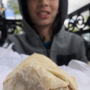 Photo of El Zarape Restaurant - San Diego, CA, United States. Big bean and cheese burrito.