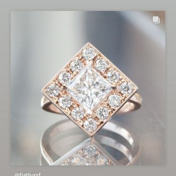 Fiat Lux - Here she is in all her rose gold glory - Jewelry Near Me - San Francisco, California Fiat Lux - Here she is in all her rose gold glory - Jewelry Near Me - San Francisco, California
