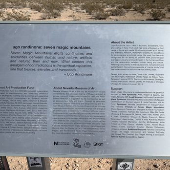Seven Magic Mountains - Public Art Near Me - Las Vegas, Nevada