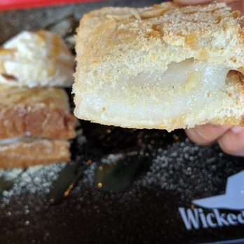 Wicked Snow - Plain toast, has a salted mochi sort of filling - Desserts Near Me - Carrollton, Texas Wicked Snow - Plain toast, has a salted mochi sort of filling - Desserts Near Me - Carrollton, Texas