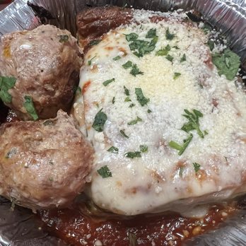 The Blackstone Meatball - Lasagna (vegetable with side of two meatballs included for delivery) - Italian Near Me - Omaha, Nebraska The Blackstone Meatball - Lasagna (vegetable with side of two meatballs included for delivery) - Italian Near Me - Omaha, Nebraska