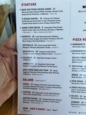Menu photo 2 Oakfire Pizza & Italian Kenosha, WI Menu photo 2 Oakfire Pizza & Italian Kenosha, WI