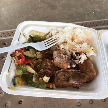 Blessed Kitchen - a plate of food with rice and vegetables - Filipino Near Me - Honolulu, Hawaii Blessed Kitchen - a plate of food with rice and vegetables - Filipino Near Me - Honolulu, Hawaii