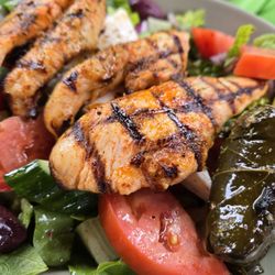 Sofia's Mediterranean Grill - Greek salad with chicken