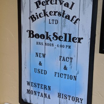 Percival Bickerstaff Booksellers - Bookstores Near Me - Philipsburg, Montana Percival Bickerstaff Booksellers - Bookstores Near Me - Philipsburg, Montana