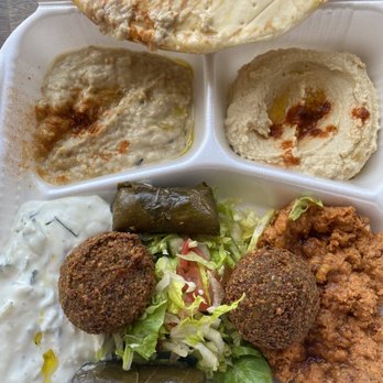Tarbush Kitchen - Mixed salad with Falafel - Mediterranean Near Me - Boise, Idaho Tarbush Kitchen - Mixed salad with Falafel - Mediterranean Near Me - Boise, Idaho
