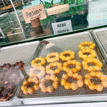 The Mochi Donut Shop - Outer Sunset - Display case of their mochi donuts. - Donuts Near Me - San Francisco, California The Mochi Donut Shop - Outer Sunset - Display case of their mochi donuts. - Donuts Near Me - San Francisco, California