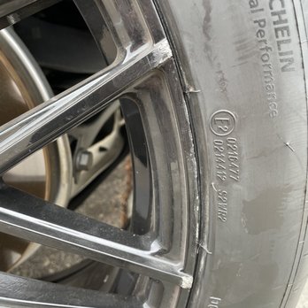 Velvet Touch Wheel Services - before - Wheel & Rim Repair Near Me