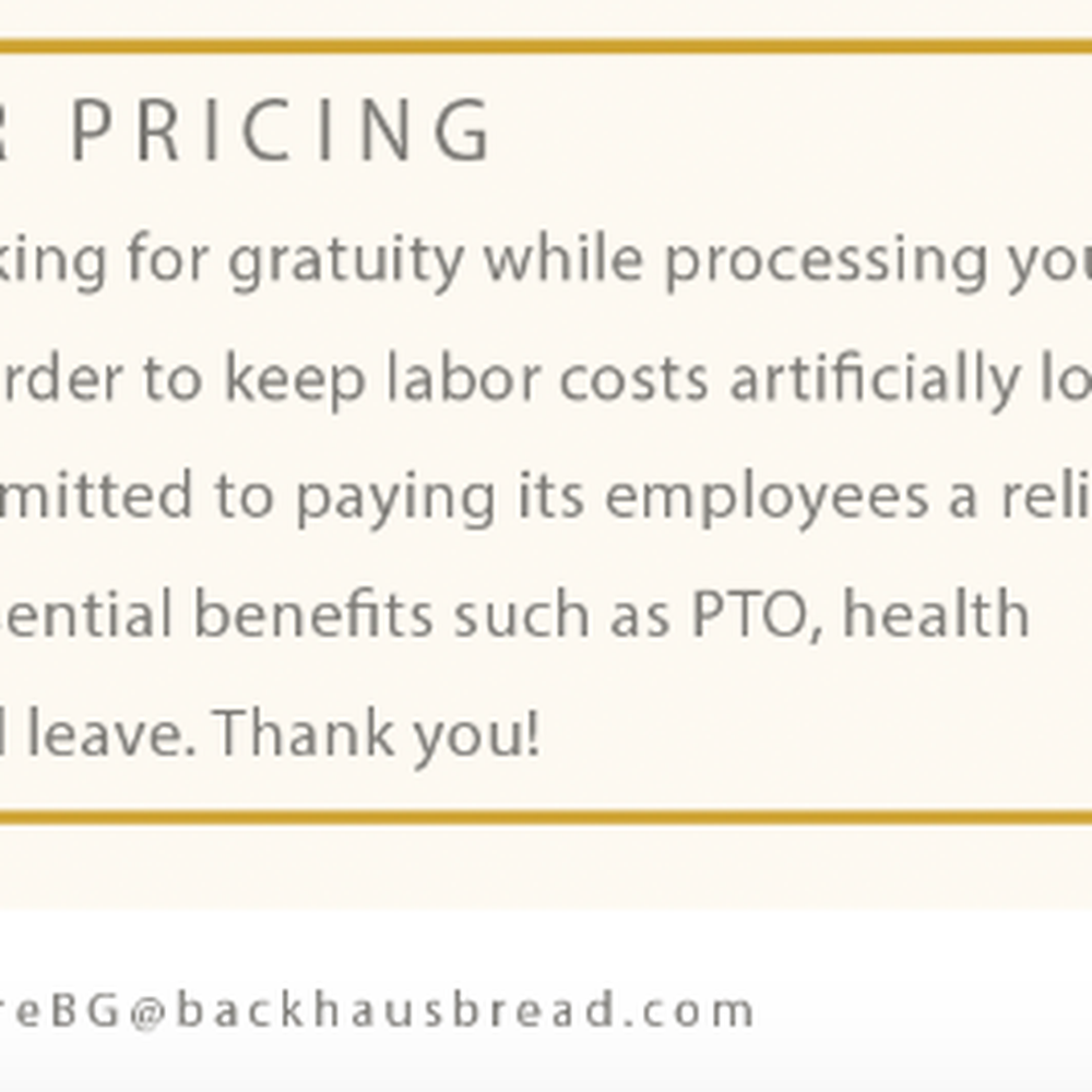 Backhaus - Burlingame - Note on their pricing (from Backhaus website) - Bakeries Near Me - Burlingame, California Backhaus - Burlingame - Note on their pricing (from Backhaus website) - Bakeries Near Me - Burlingame, California