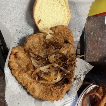 Larrison's Diner - Fried pork tenderloin - Sandwiches Near Me - Seymour, Indiana