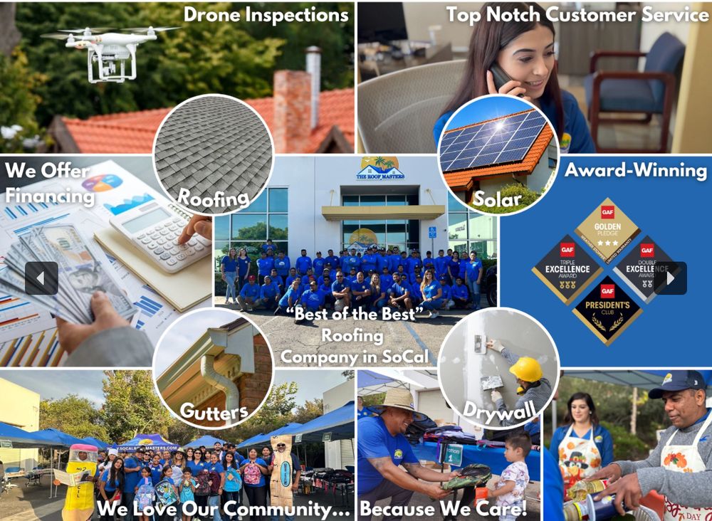 Slide of The Roof Masters